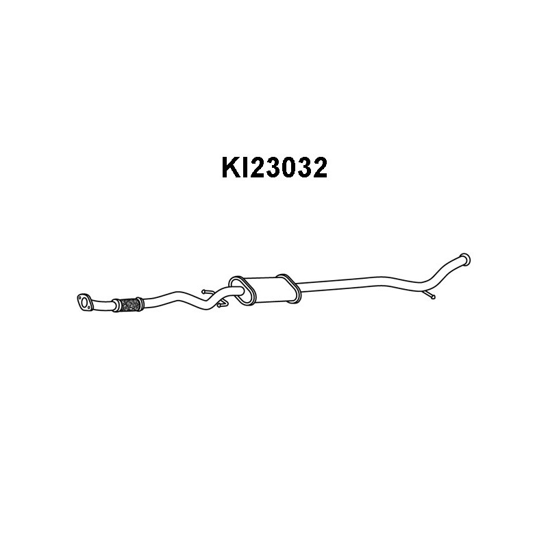 Silencieux avant VENEPORTE