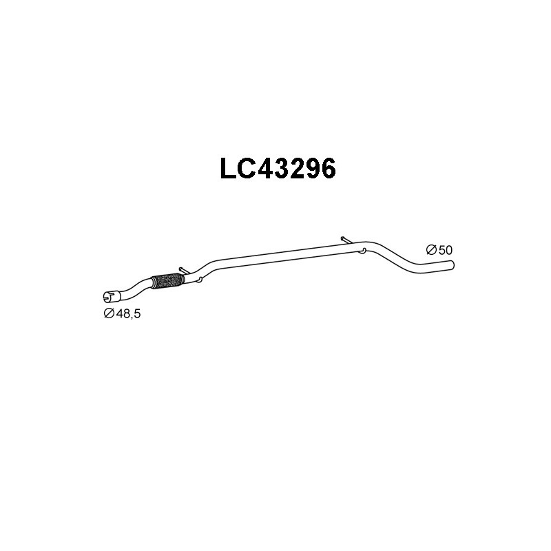 Tuyau d'échappement VENEPORTE