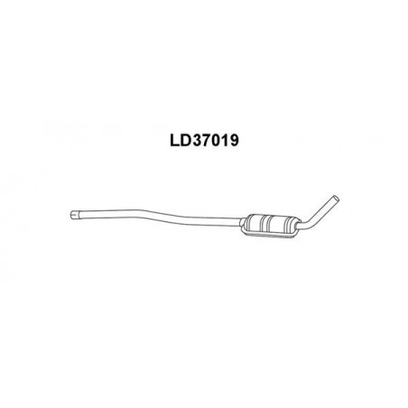 Silencieux avant VENEPORTE