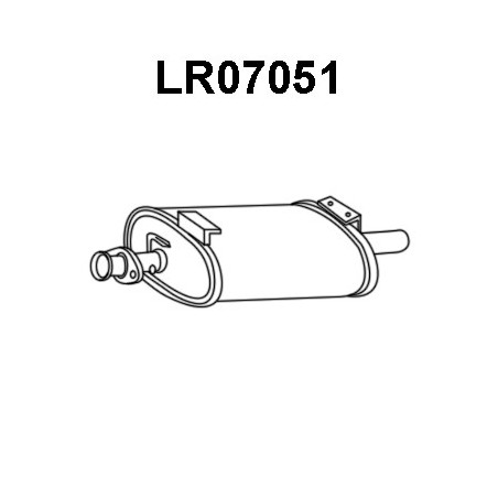 Silencieux avant VENEPORTE