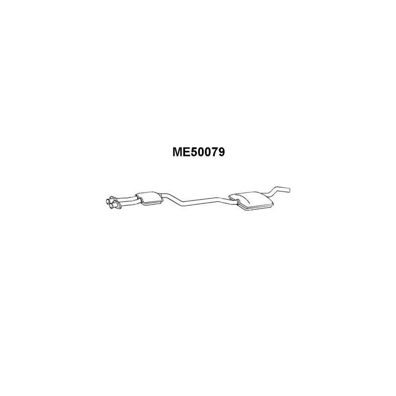 Silencieux intermédiaire VENEPORTE
