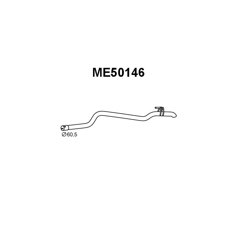 Tuyau d'échappement VENEPORTE