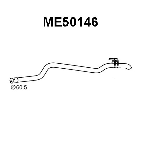 Tuyau d'échappement VENEPORTE