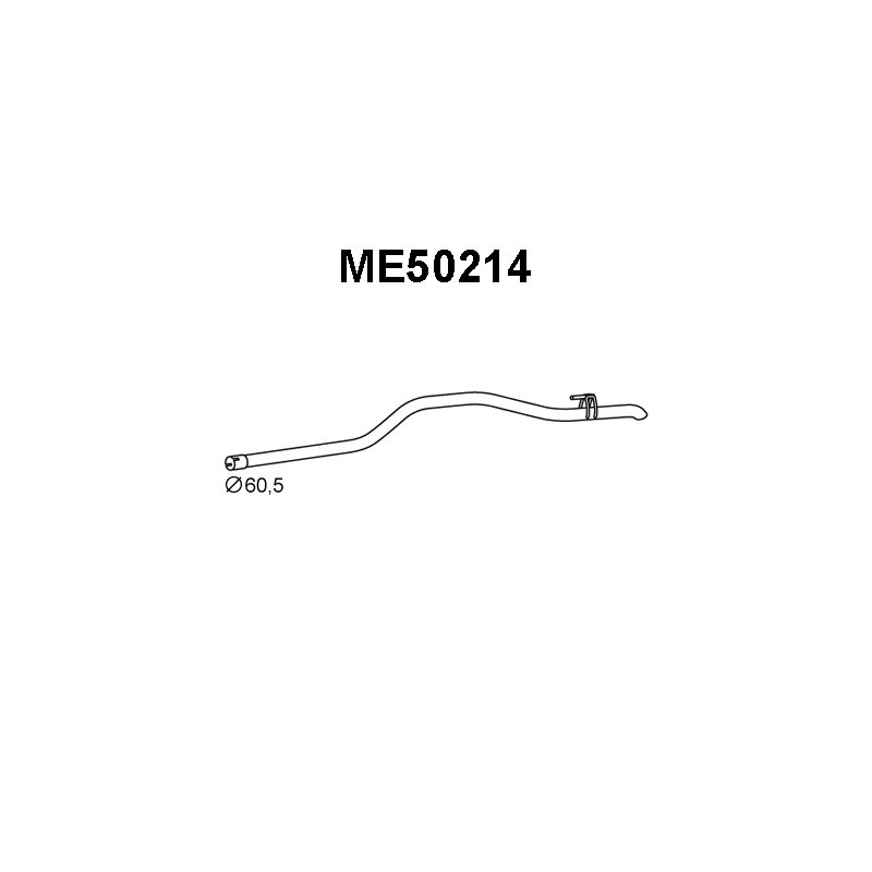 Tuyau d'échappement VENEPORTE