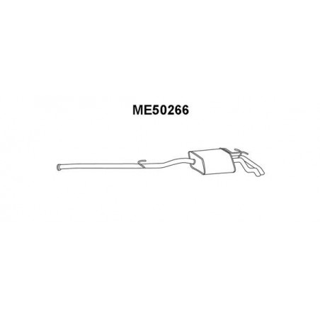 Silencieux arrière VENEPORTE