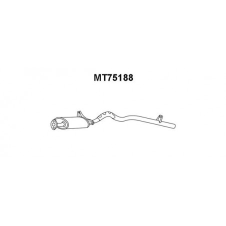 Silencieux arrière VENEPORTE