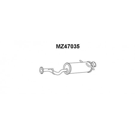 Silencieux avant VENEPORTE