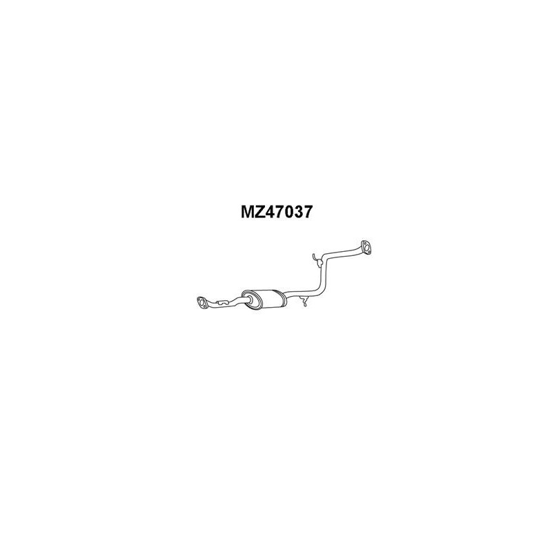 Silencieux intermédiaire VENEPORTE