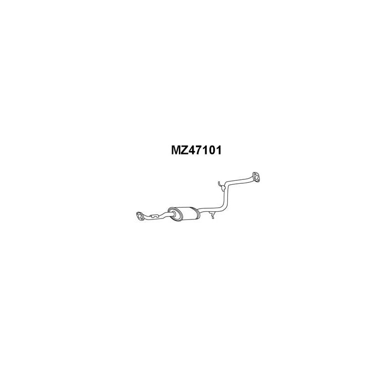 Silencieux intermédiaire VENEPORTE