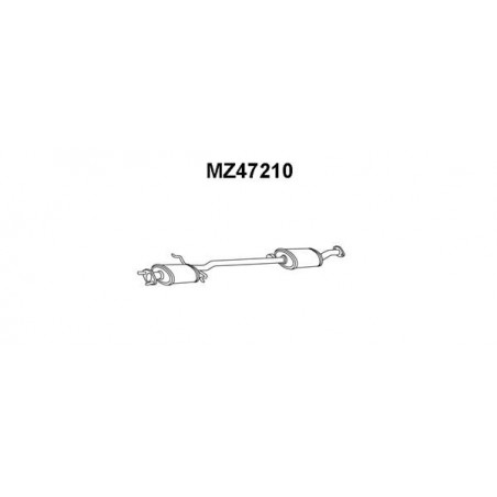 Silencieux avant VENEPORTE