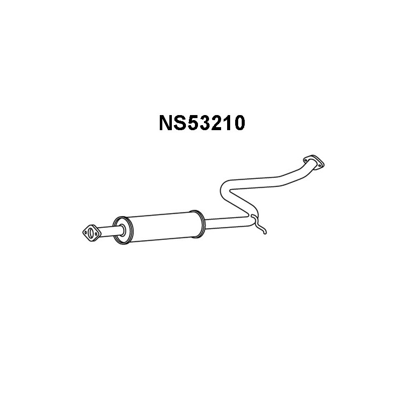 Silencieux avant VENEPORTE