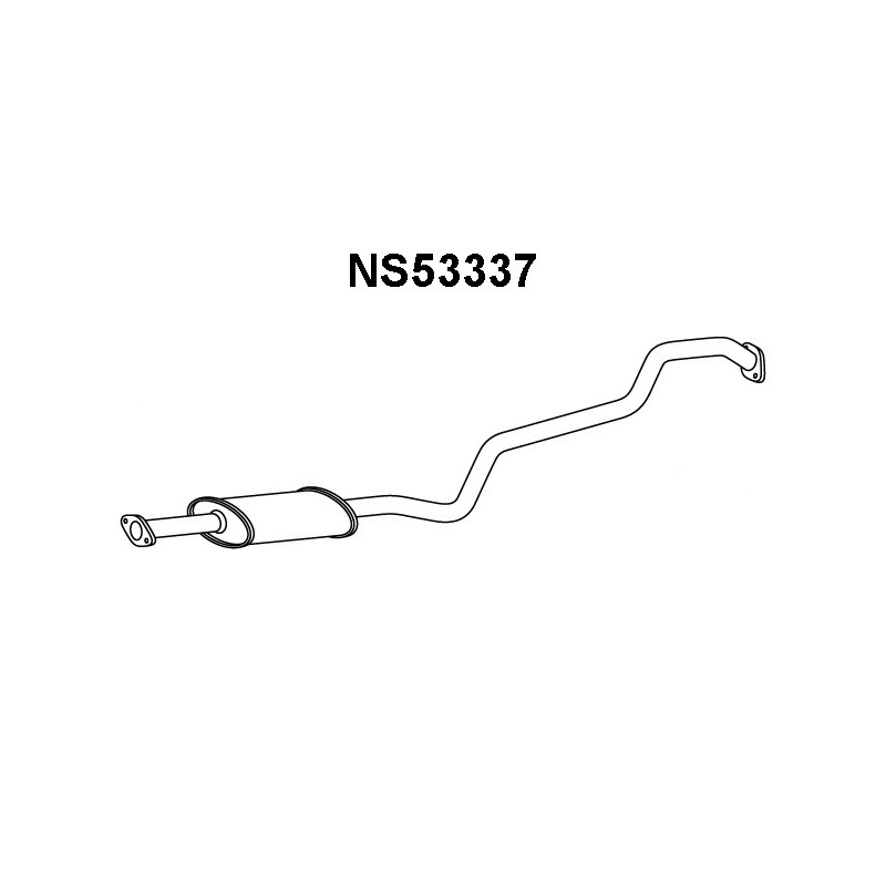 Silencieux intermédiaire VENEPORTE