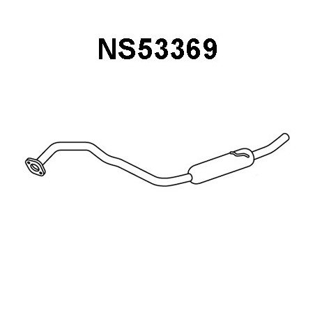 Silencieux arrière VENEPORTE