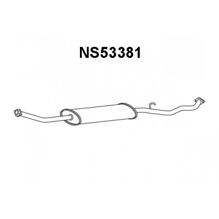 Silencieux avant VENEPORTE