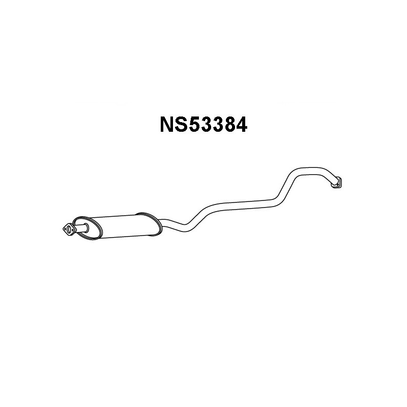 Silencieux avant VENEPORTE