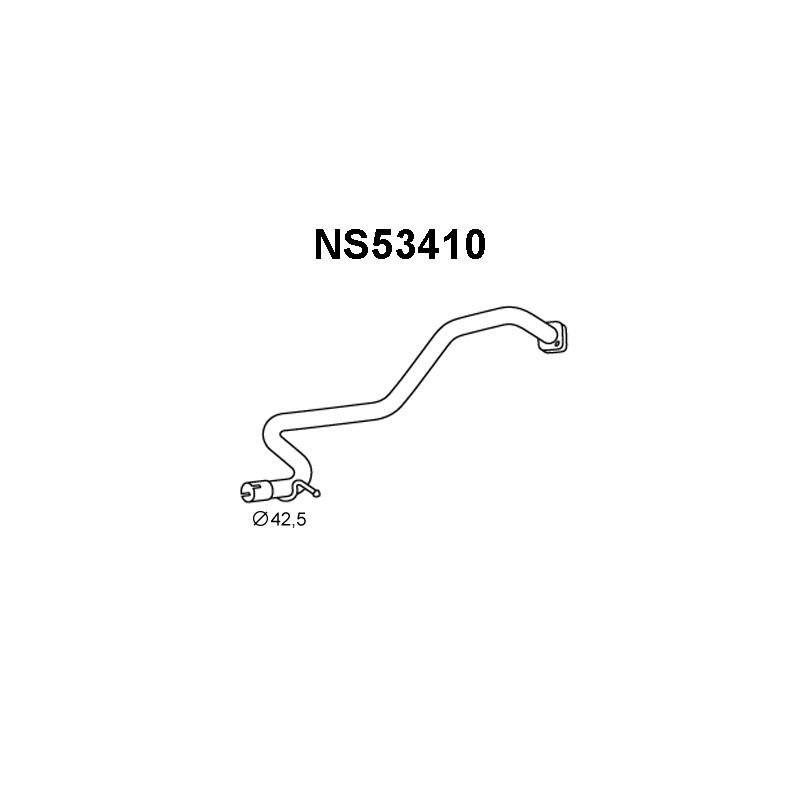 Tuyau d'échappement VENEPORTE