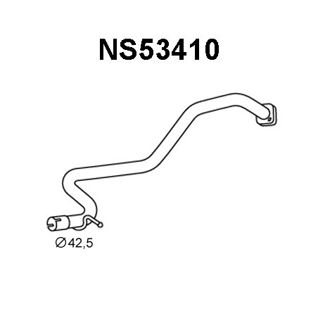 Tuyau d'échappement VENEPORTE