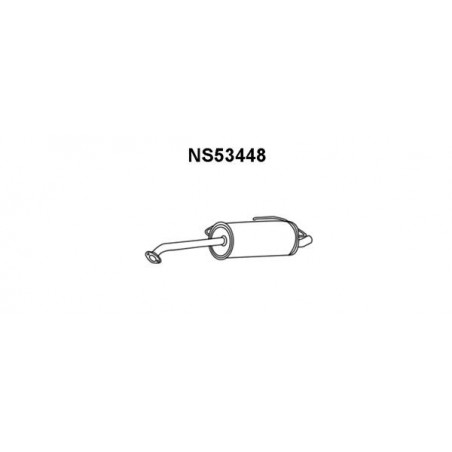 Silencieux arrière VENEPORTE