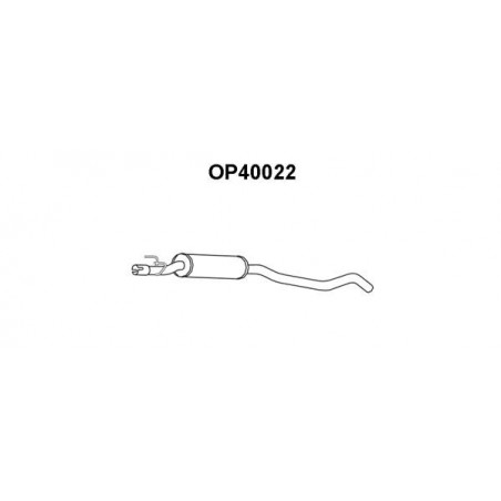 Silencieux intermédiaire VENEPORTE