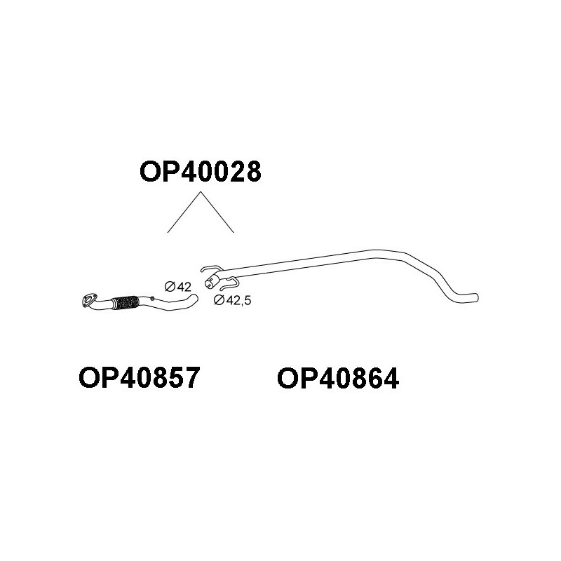 Tuyau d'échappement VENEPORTE