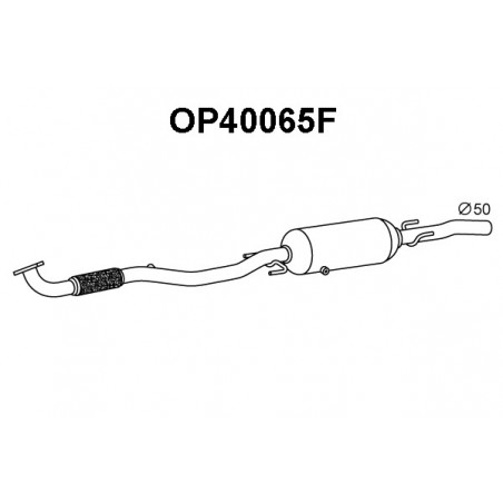 Filtre à particules (échappement) VENEPORTE