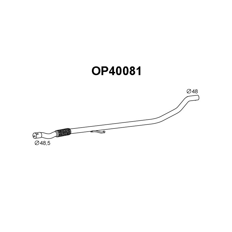 Tuyau d'échappement VENEPORTE
