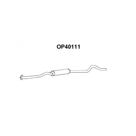 Silencieux avant VENEPORTE