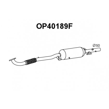 Filtre à particules (échappement) VENEPORTE