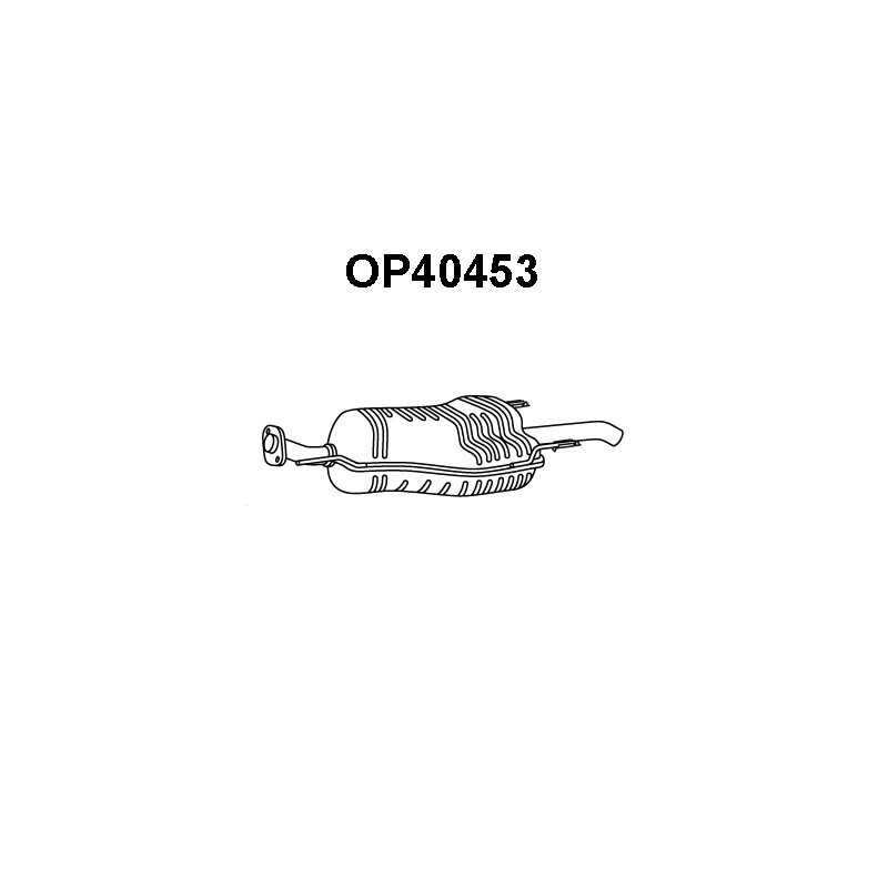 Silencieux arrière VENEPORTE