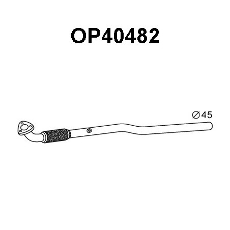 Tuyau d'échappement VENEPORTE