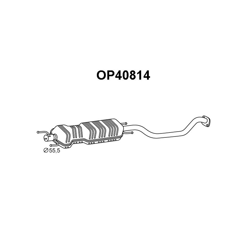 Silencieux avant VENEPORTE