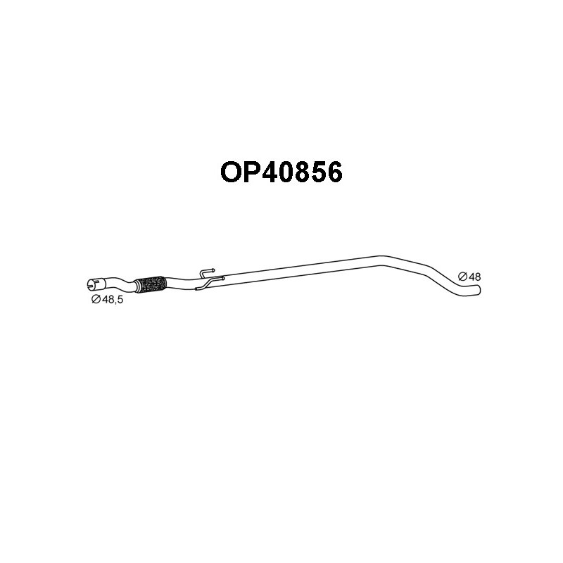 Tuyau d'échappement VENEPORTE