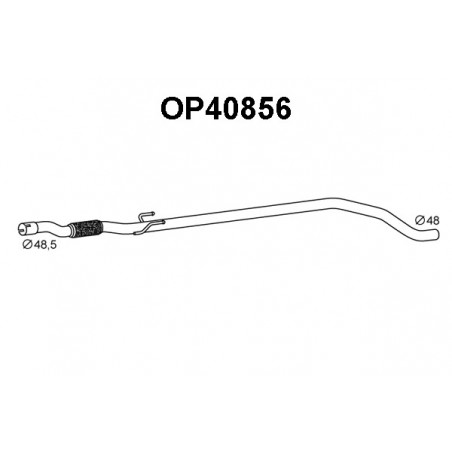 Tuyau d'échappement VENEPORTE