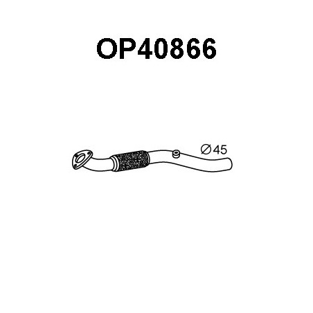 Tuyau d'échappement VENEPORTE