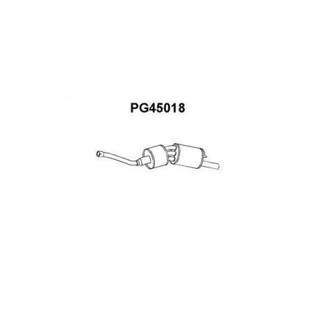 Silencieux arrière VENEPORTE