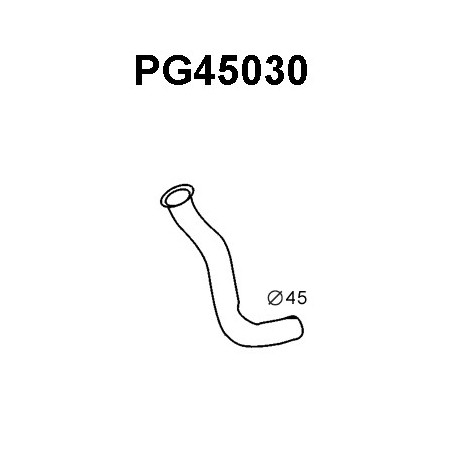 Tuyau d'échappement VENEPORTE