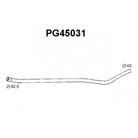 Tuyau d'échappement VENEPORTE