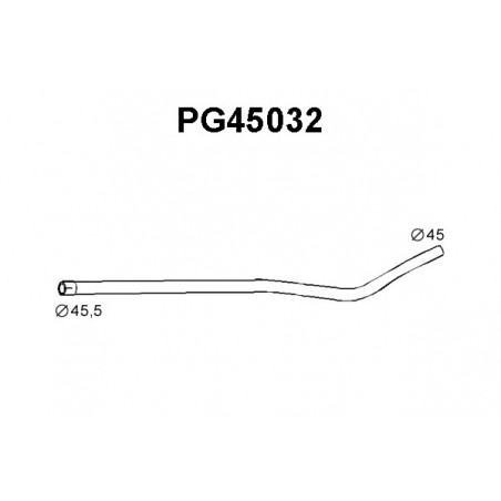 Tuyau d'échappement VENEPORTE