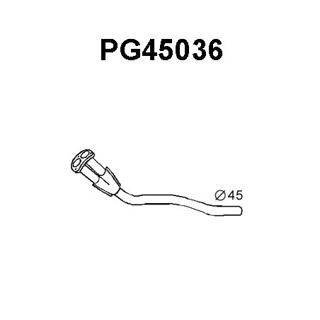 Tuyau d'échappement VENEPORTE