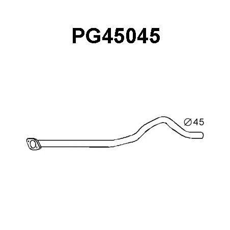 Tuyau d'échappement VENEPORTE