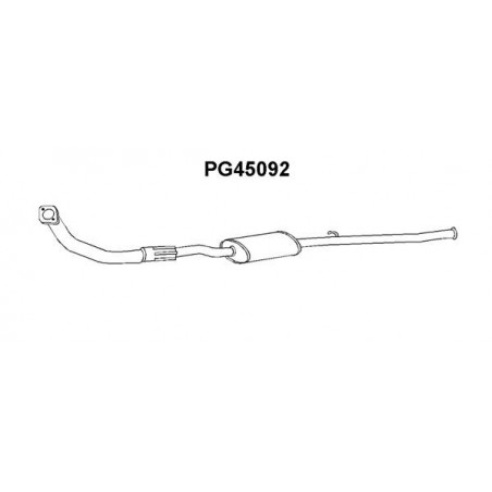 Silencieux avant VENEPORTE