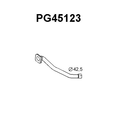 Tuyau d'échappement VENEPORTE