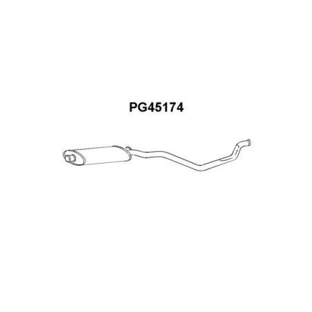 Silencieux avant VENEPORTE