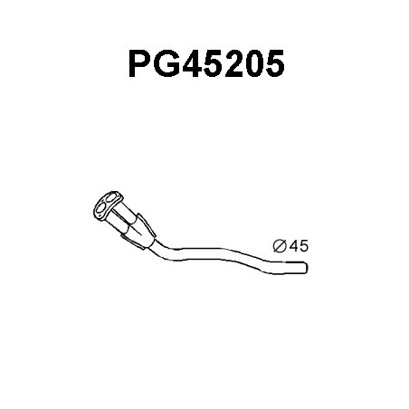 Tuyau d'échappement VENEPORTE