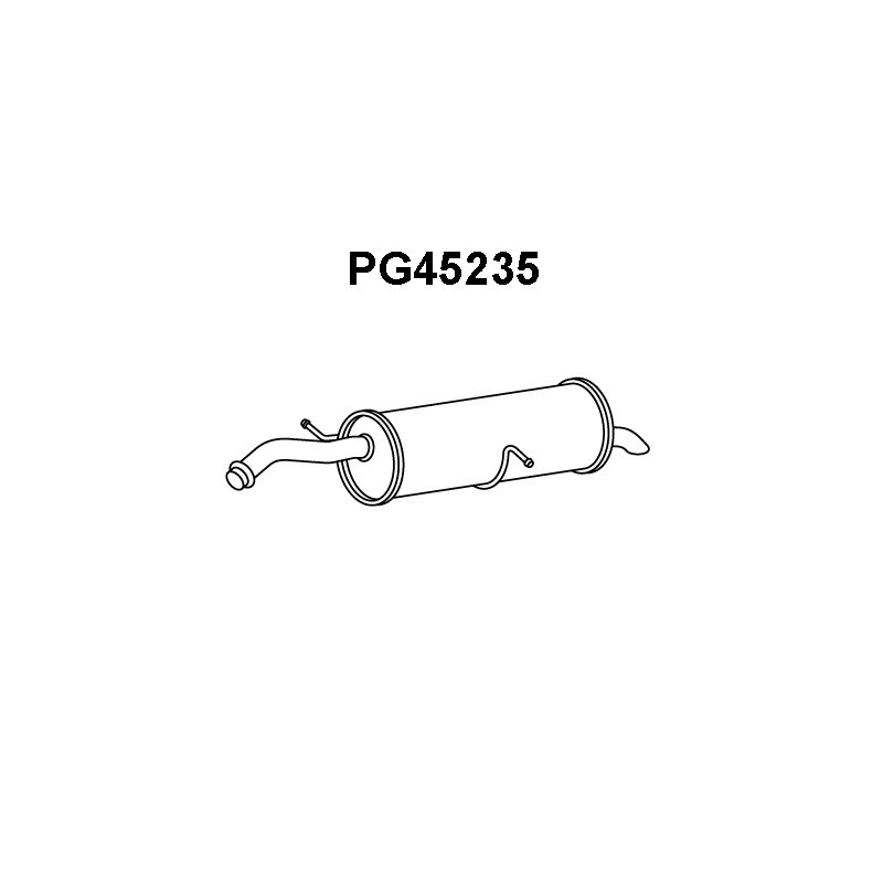 Silencieux arrière VENEPORTE