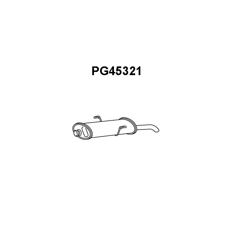 Silencieux arrière VENEPORTE