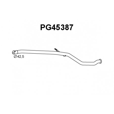 Tube de réparation (catalyseur) VENEPORTE