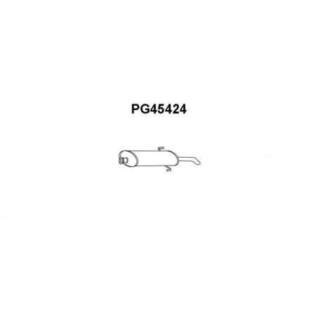 Silencieux arrière VENEPORTE