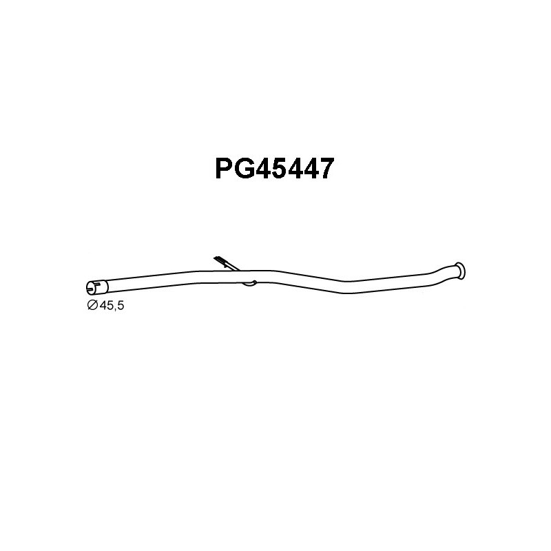 Tube de réparation (catalyseur) VENEPORTE