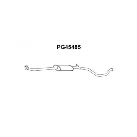 Silencieux avant VENEPORTE